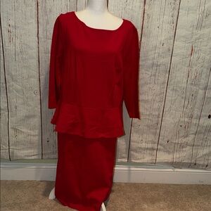 Elegant Red Women's dress